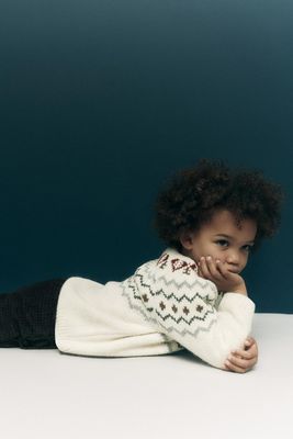 Jacquard Knit Sweater, £22.99 | Zara
