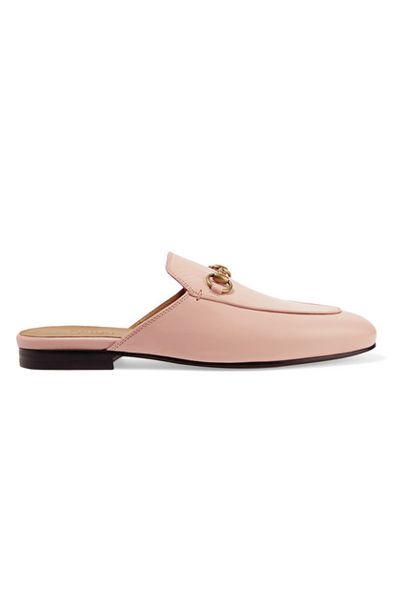 Princetown Horsebit-Detailed Leather Slippers from Gucci