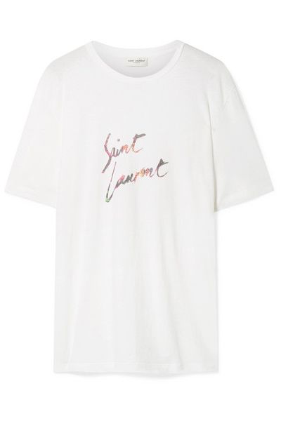 Cotton Jersey T-Shirt from Saint Laurent