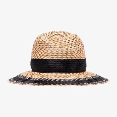 Virginie Woven Straw Hat from Maison Michel