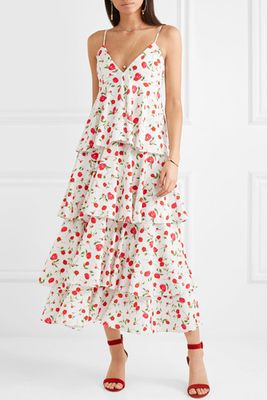 Tiered Floral Print Dress from Dodo Bar Or