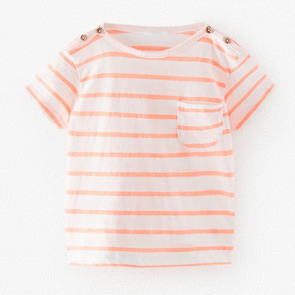 Striped Boat Neck T-shirt
