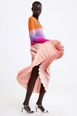 Pleated Skirt from Zara