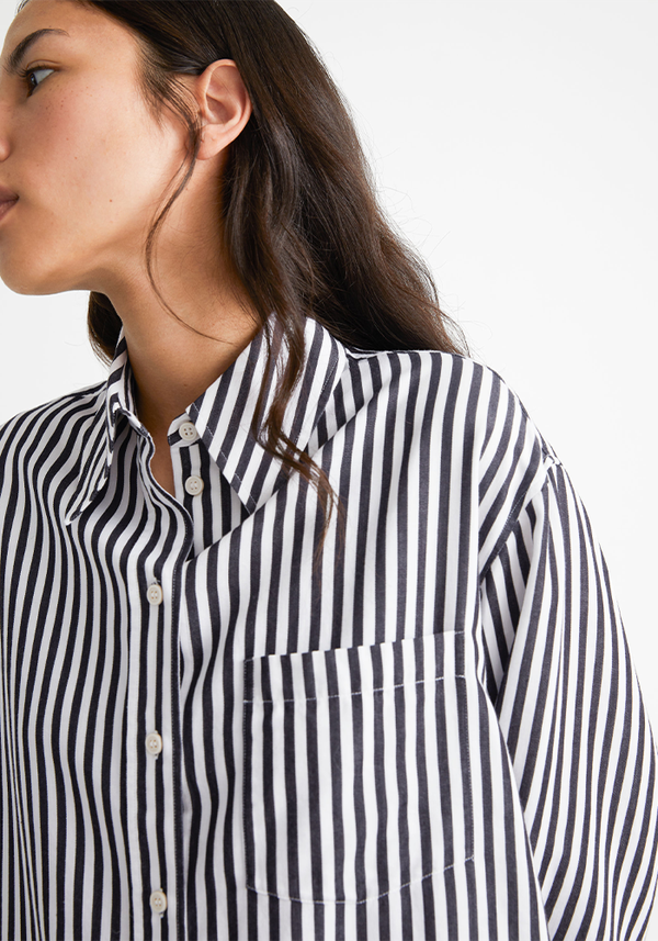 Voluminous Cotton Shirt