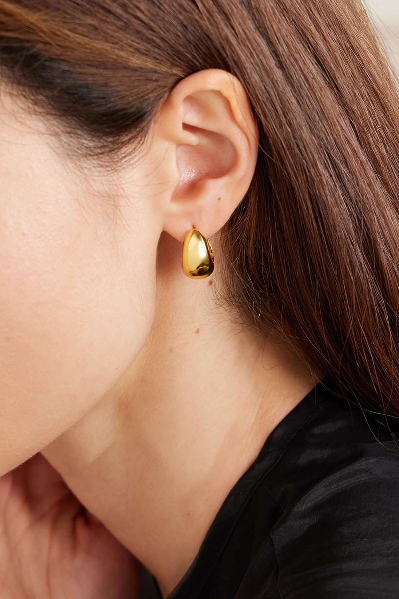 Gold Vermeil Hoop Earrings from Sophie Buhai