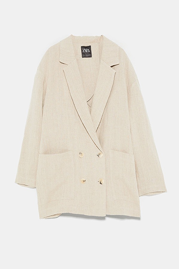 Linen Blazer from Zara