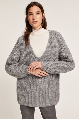 Royal Baby Alpaca Mix V Sweater