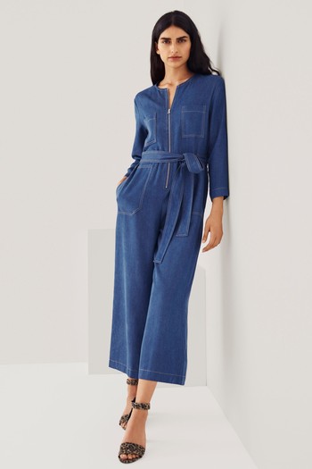 Mix/LF Markey | Markey Zip Front Cropped Jumpsuit, £119