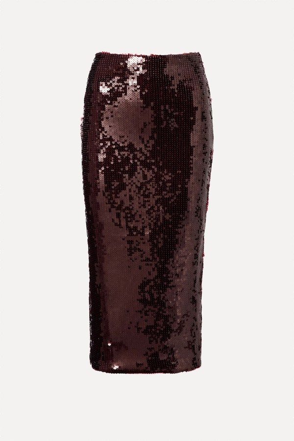 Georgia Sequined Pencil Skirt from Rotate