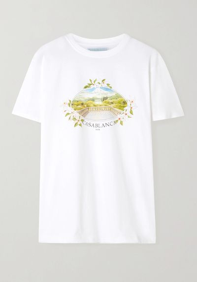 Vista Printed Cotton-Jersey T-Shirt from Casablanca