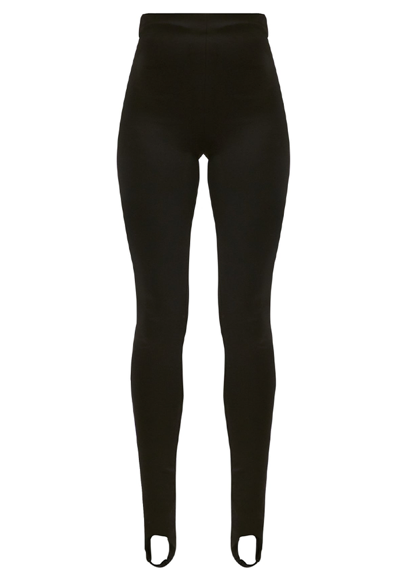 Stirrup-Cuff Stretch-Jersey Leggings from Prada