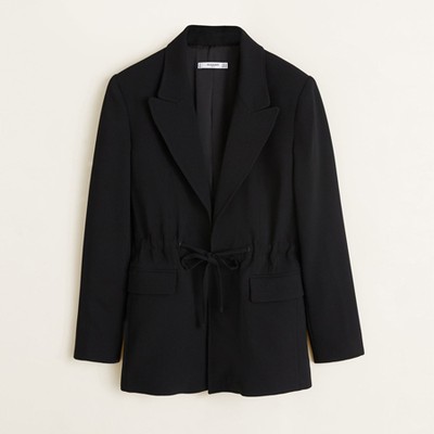 Adjustable Waist Blazer from Mango