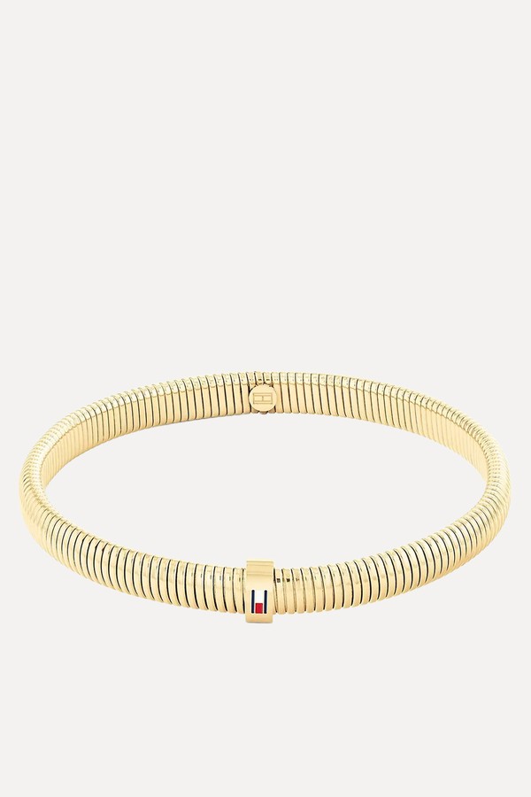 Gold Plated Stretch Bracelet