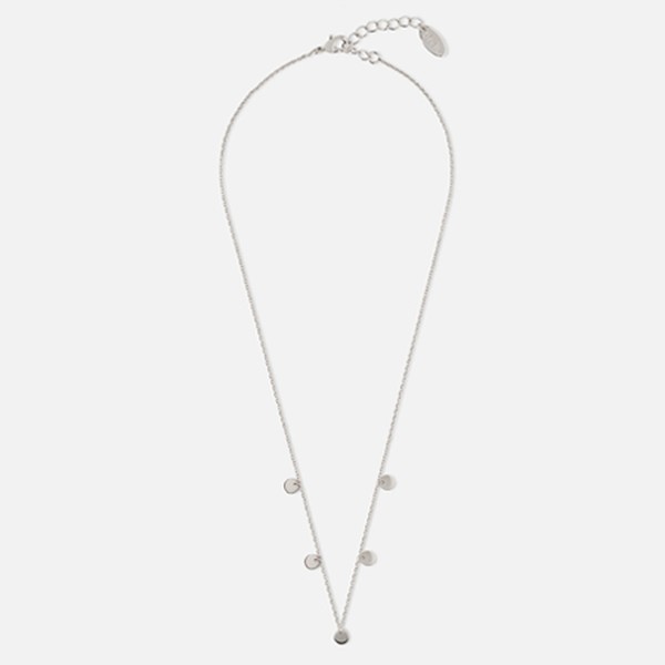 Disc Drop Necklace from Orelia