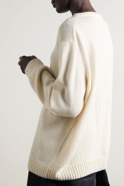 Jean Cashmere Sweater, £760 | Khaite