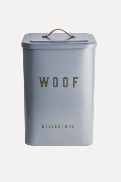 Woof Dog Food Bin from Daylesford