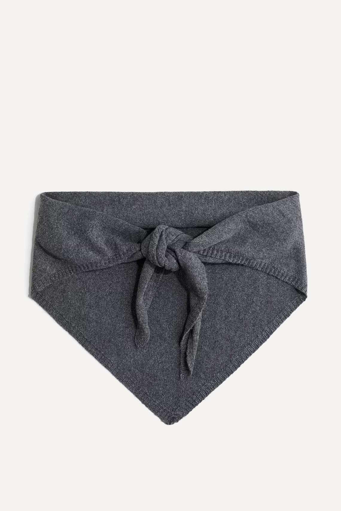 Fine-Knit Triangular Scarf from H&M