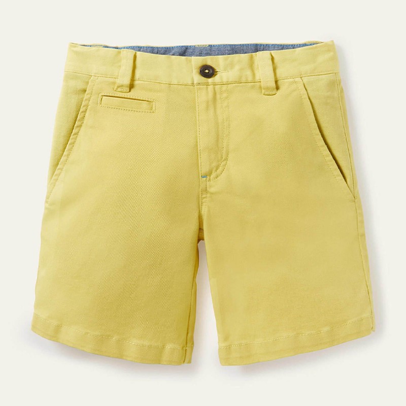 Yellow Chino Shorts