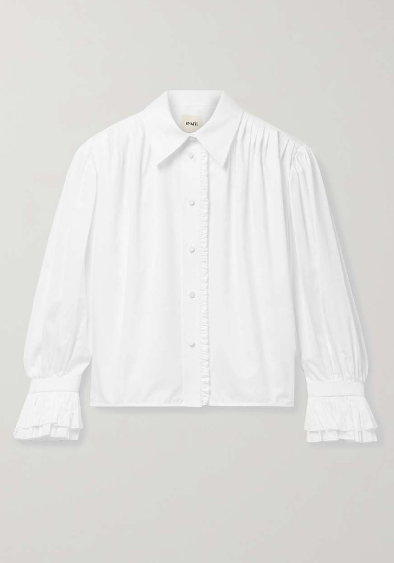 Vanina Poplin Shirt from Khaite