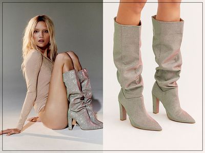 All That Shimmers Slouch Boots, £208