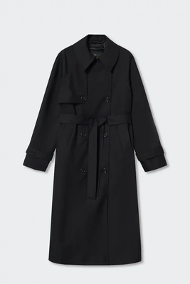 Cotton Classic Trench Coat from Mango