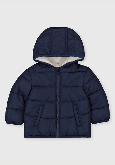 Navy Padded Coat