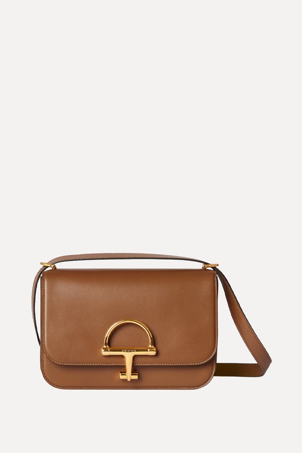 Siena Leather Shoulder Bag from GUCCI