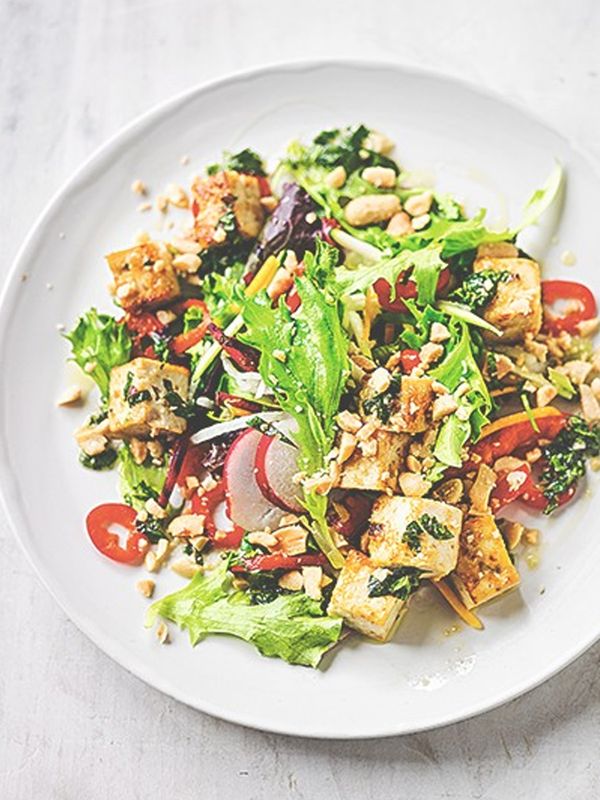 Rainbow Tofu Bowl