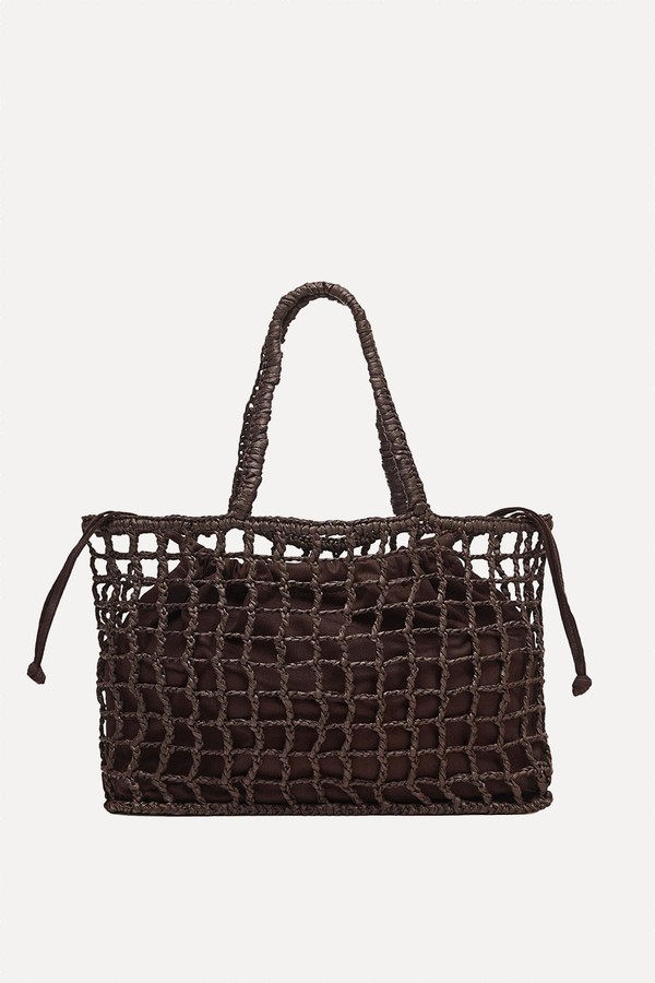 Braided Mini Tote Bag