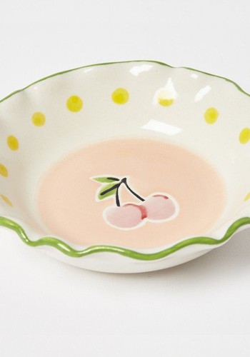 Azur Cherry Ceramic Condiment Dish from Oliver Bonas