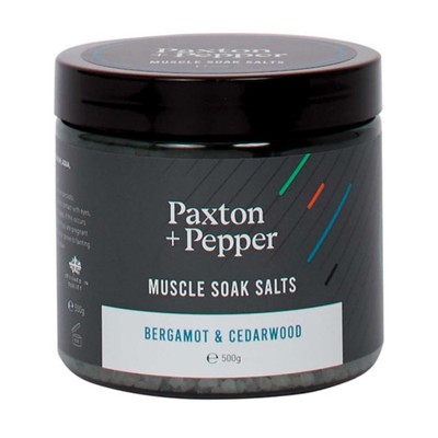 Bath and Muscle Soak Salts from Paxton & Pepper