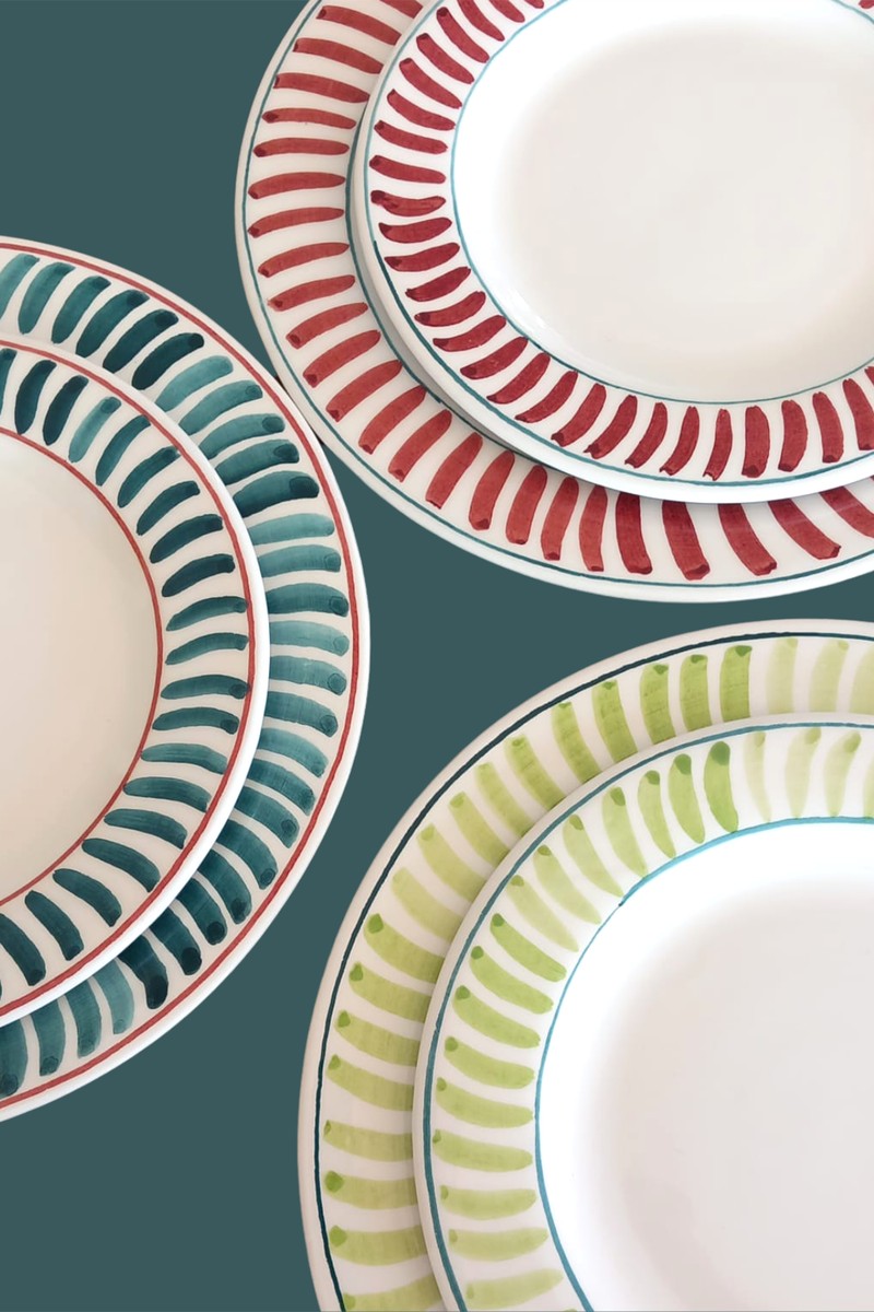 Ceramic Dining Plate Set from Sveva's Home