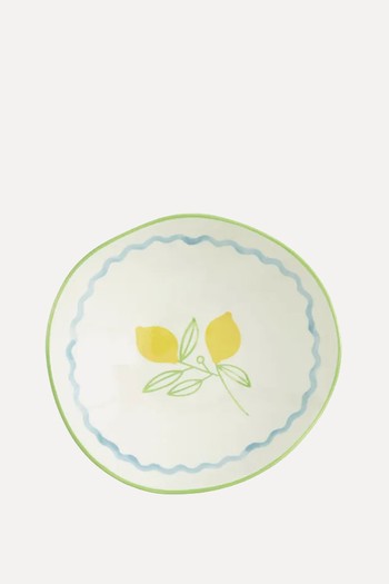 Ceramic Lemons Salad Bowl from Dunelm