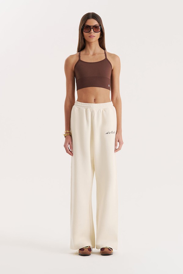 4th Wide Leg Branded Joggers from 4th & Reckless