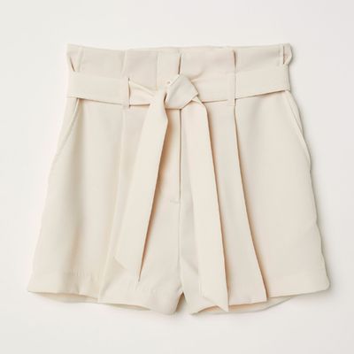 Shorts With Belt from H&M
