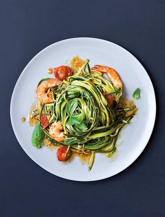 Prawn & Garlic Courgetti