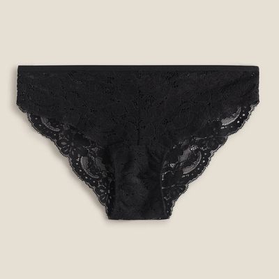 Soft Lace Classic Briefs from Oysho