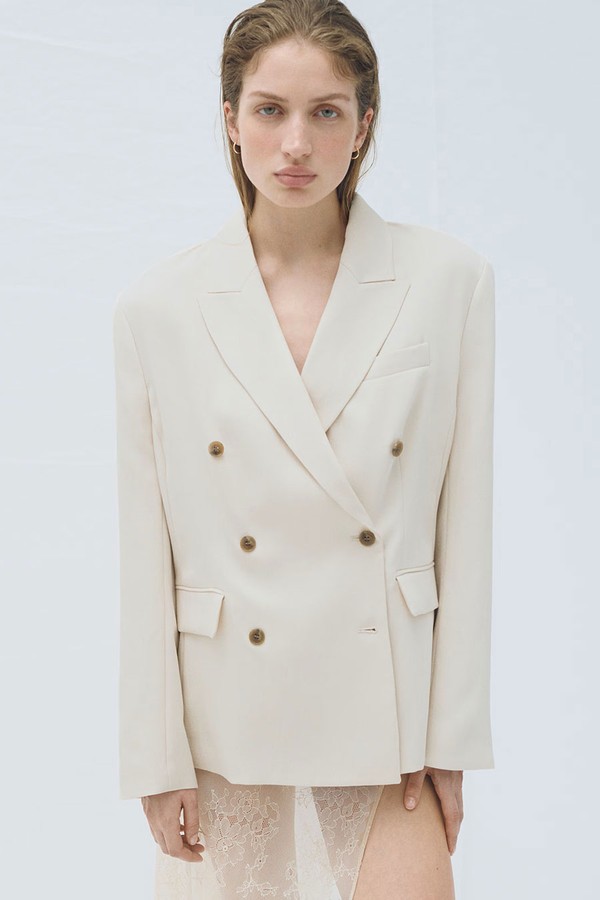 Double-Breasted Blazer