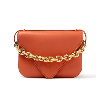 Mount Large Leather Shoulder Bag from Bottega Veneta