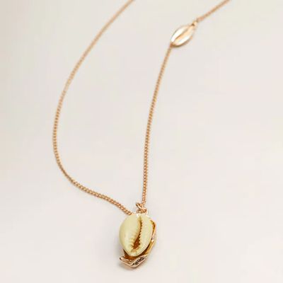 Shell Pendant Necklace from Mango