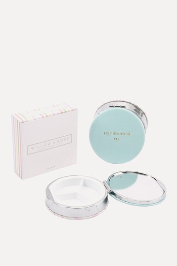 Pale Blue 'Remeber Me' Pill Box from CGBGiftware