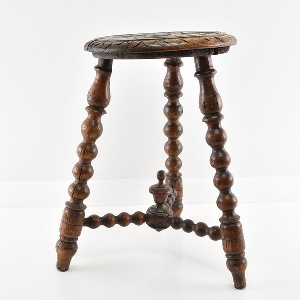 Bobbin Stool from Vintage