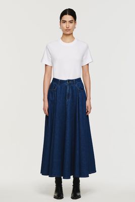 Luna Volume Ankle Length Skirt 