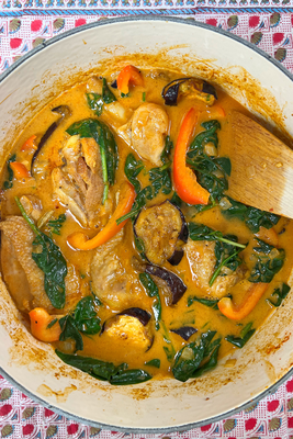 Five Vegetable Chicken Curry