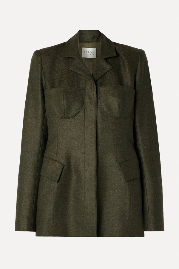 Maigret Wool & Cashmere-Blend Twill Blazer from Salon 1884