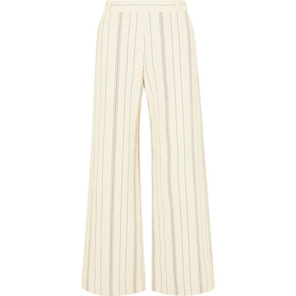 Pinstriped Wide Leg Pants from See By Chloe