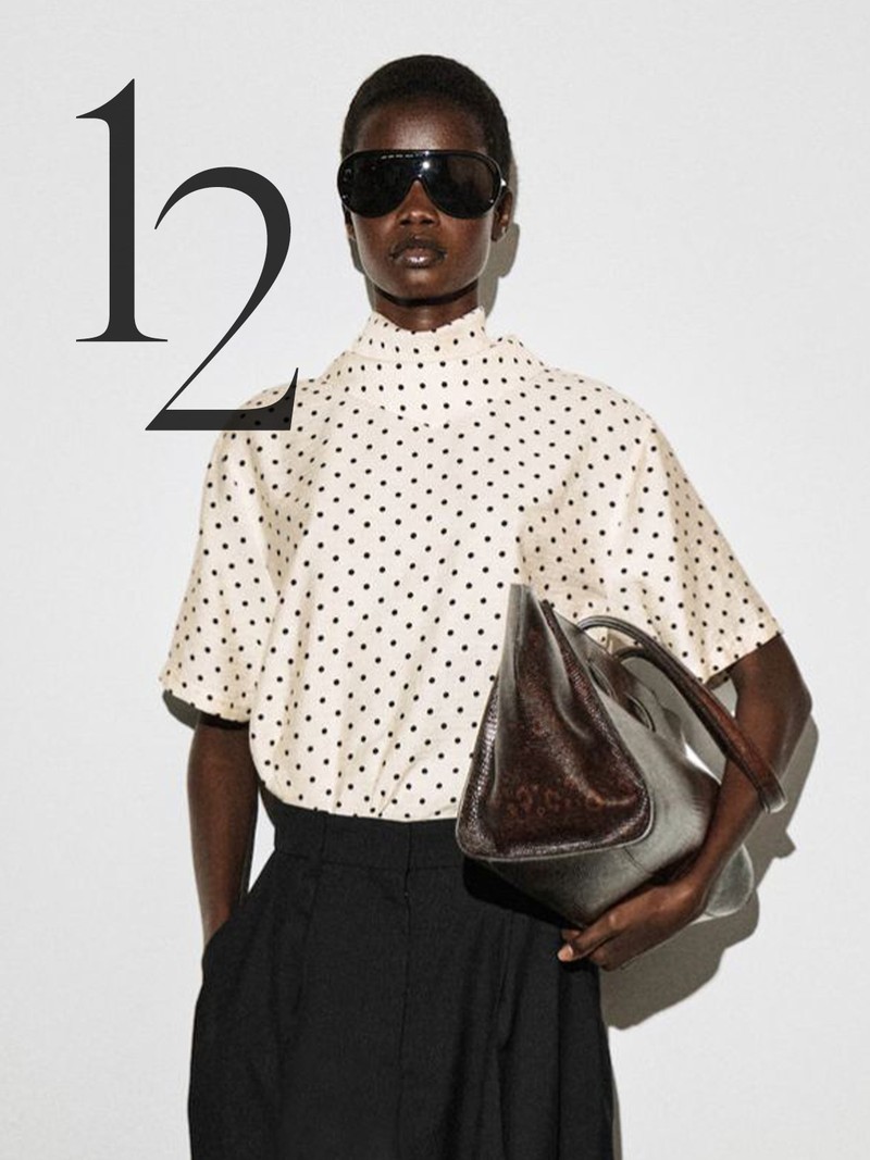 シェリエleather like wrap culottes 12 Culottes To Buy Now | SheerLuxe
