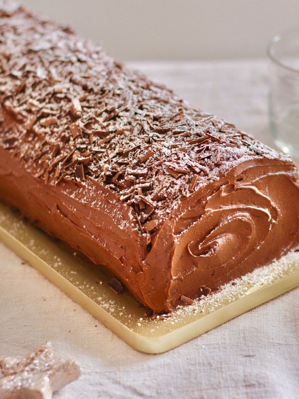 Vegan Yule Log