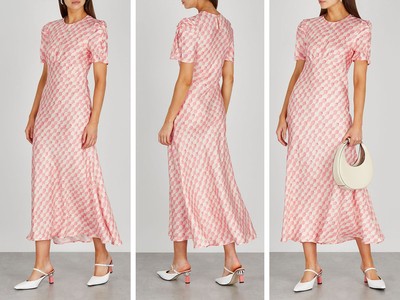 It's Up To You Printed Silk Midi Dress, £475 | Maggie Marilyn