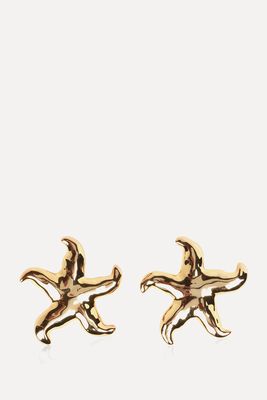St. Barths Gold-Tone Earrings from Julietta